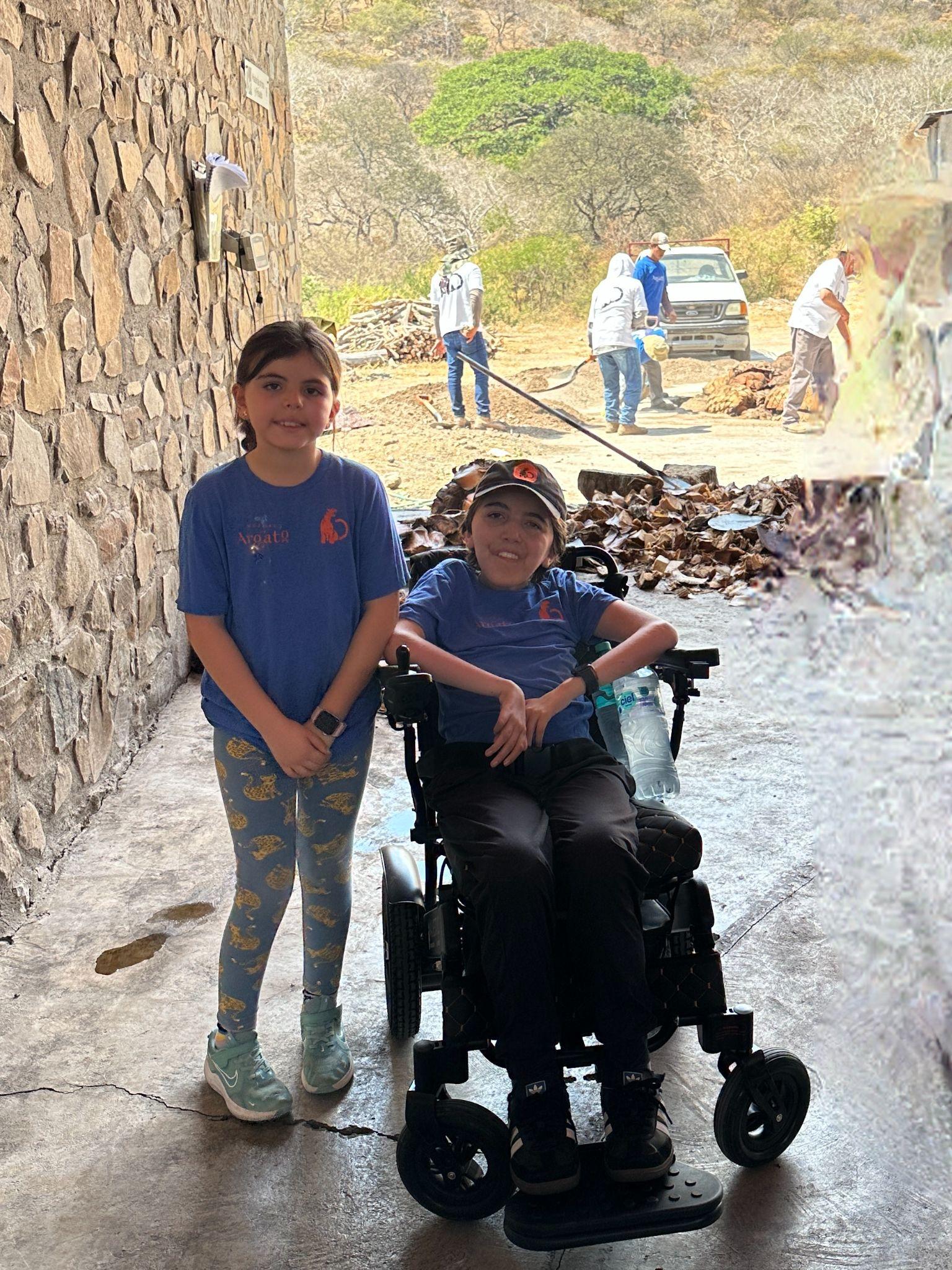 Community outreach bringing medical supplies to rural villages